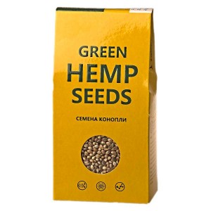 Конопли семена Green Hemp seeds (150г)