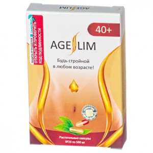 AgeSlim 40+ капсулы для коррекции веса (20капс)