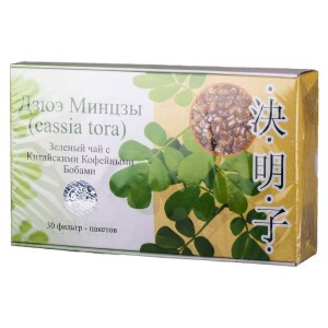 "Дзюэ Минцзы" - зеленый чай с китайскими кофейными бобами (30ф/п)