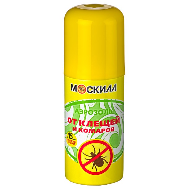 Москилл Аэрозоль от клещей и комаров (100мл)
